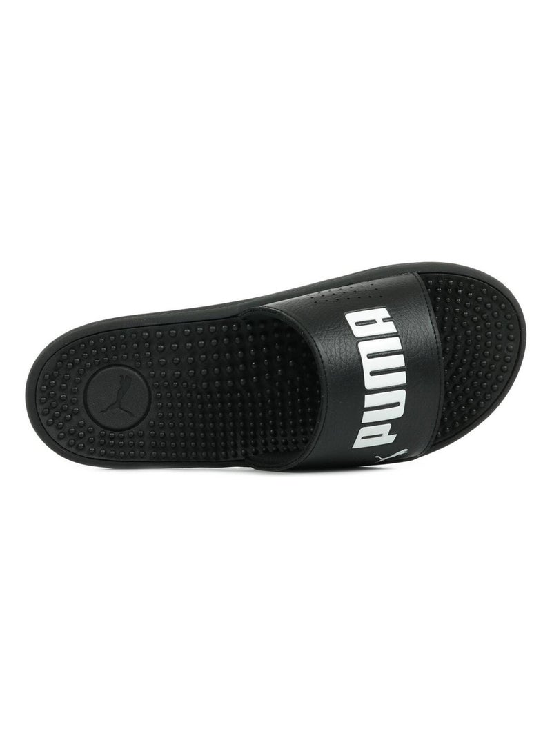 Mules Softride Slide Massage Noir Blanc - Kiabi