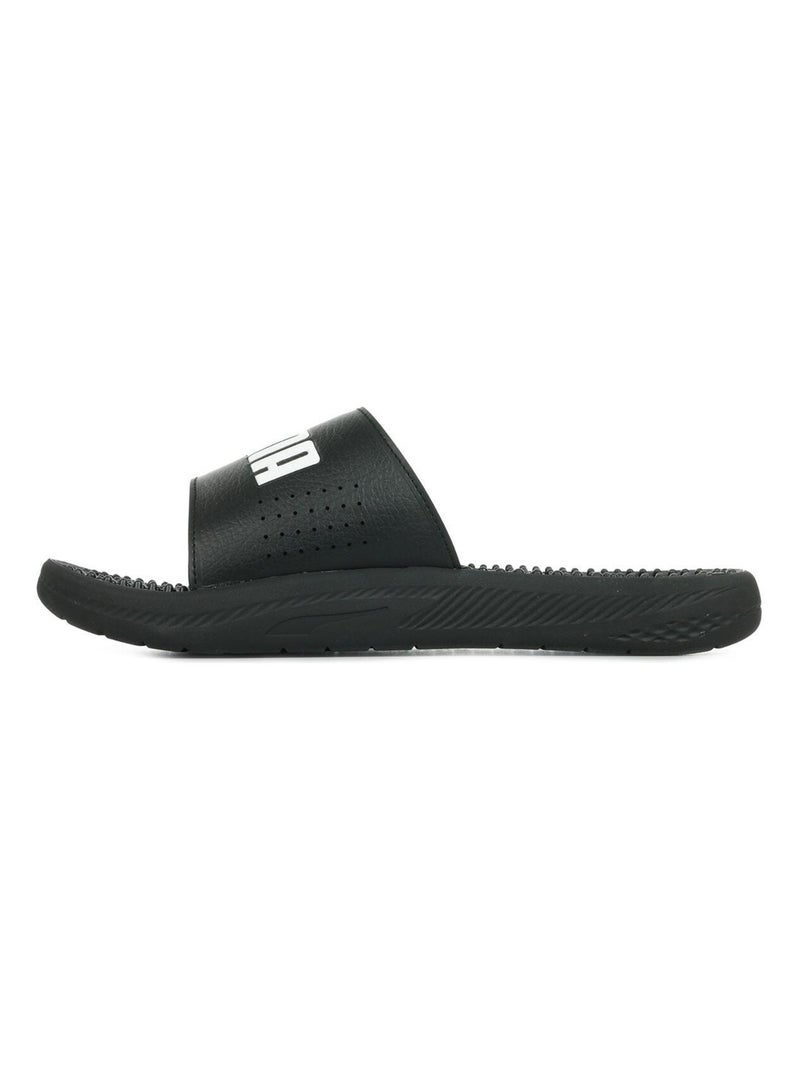 Mules Softride Slide Massage Noir Blanc - Kiabi