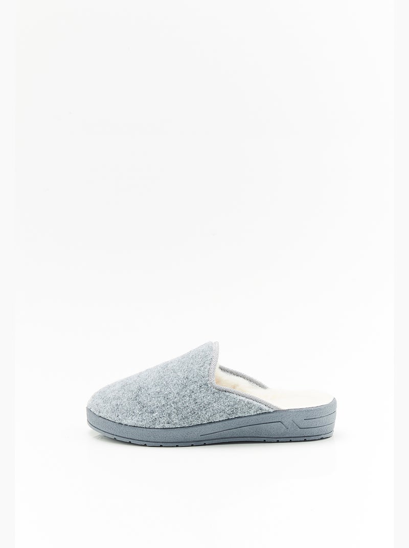 Mules Thermolactyl - Damart Gris - Kiabi