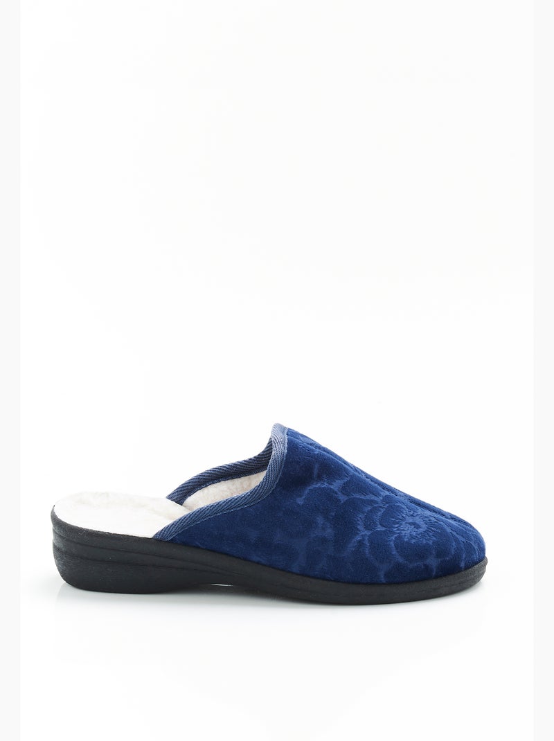 Mules thermolactyl effet texturé - damart Bleu - Kiabi