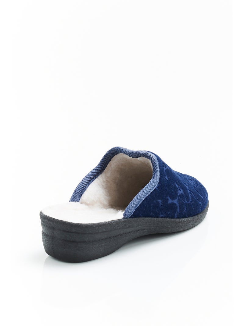 Mules thermolactyl effet texturé - damart Bleu - Kiabi