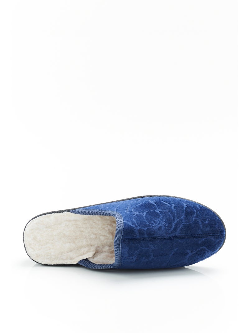 Mules thermolactyl effet texturé - damart Bleu - Kiabi