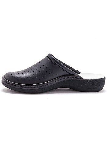 Mules ultra légères en cuir - PEDICONFORT