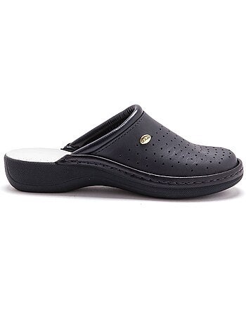 Mules ultra légères en cuir - PEDICONFORT