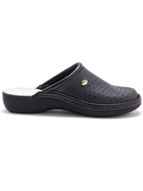 Mules ultra légères en cuir - PEDICONFORT - Kiabi