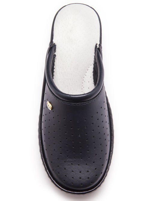 Mules ultra légères en cuir - PEDICONFORT - Kiabi