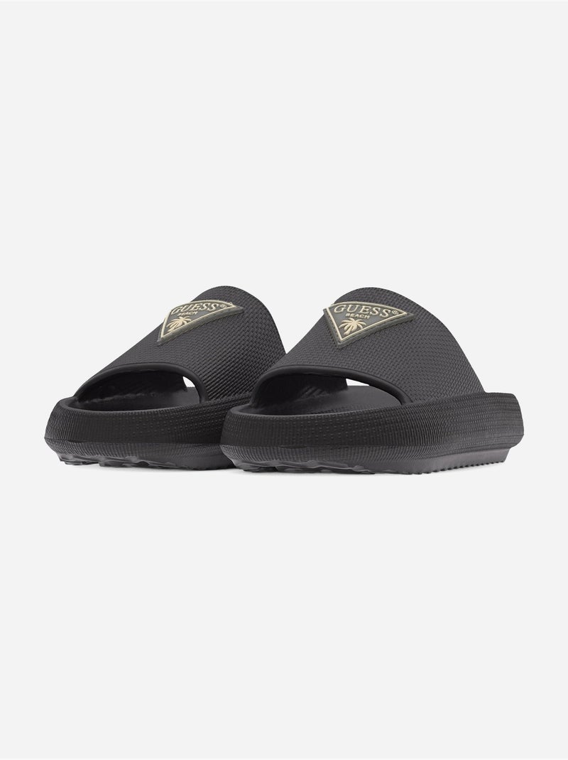 Mules unisexe - Guess kids Noir - Kiabi