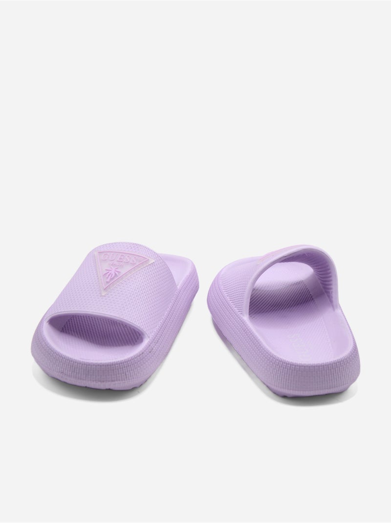 Mules unisexe - Guess kids Violet - Kiabi