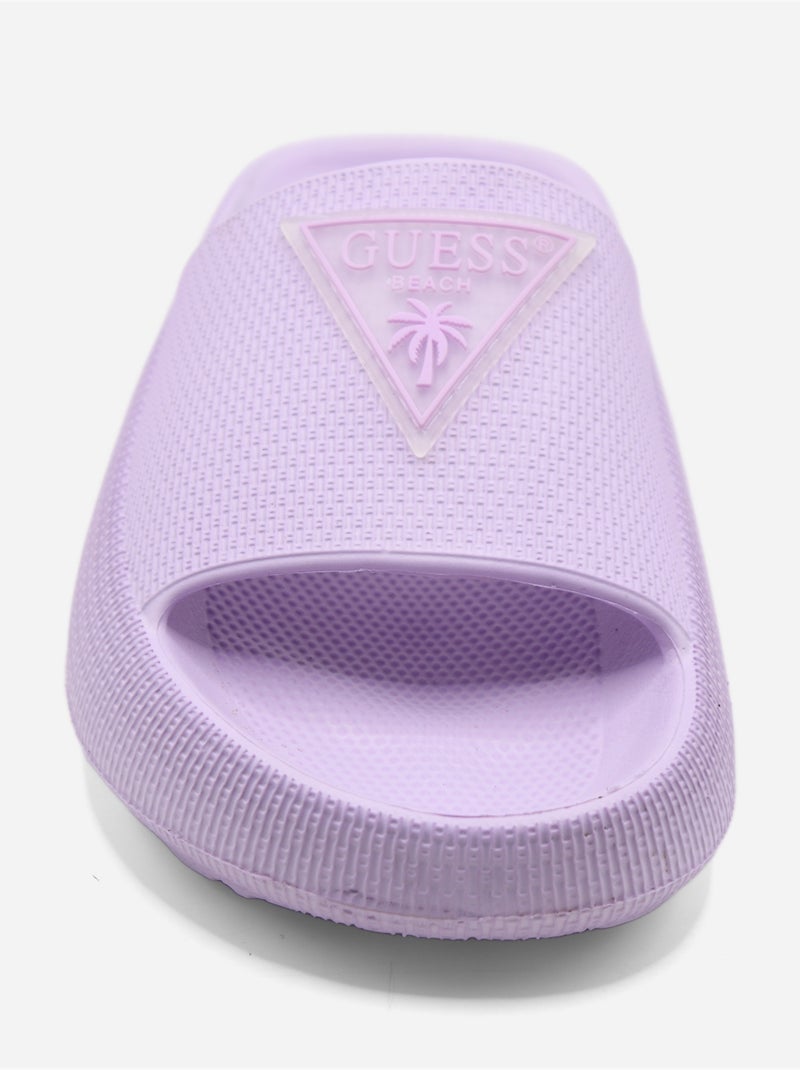 Mules unisexe - Guess kids Violet - Kiabi