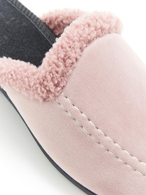 Mules velours - damart - Kiabi Mules velours - damart - Kiabi