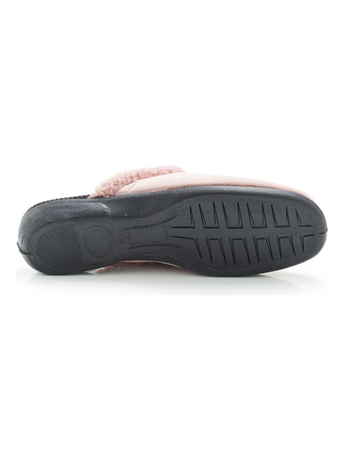 Mules velours - Damart - Kiabi