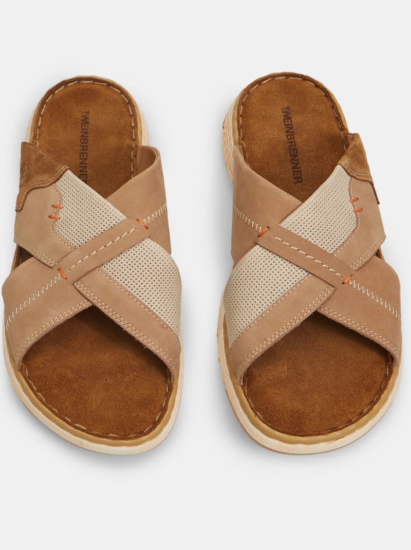 Mules Weinbrenner Beige - Kiabi
