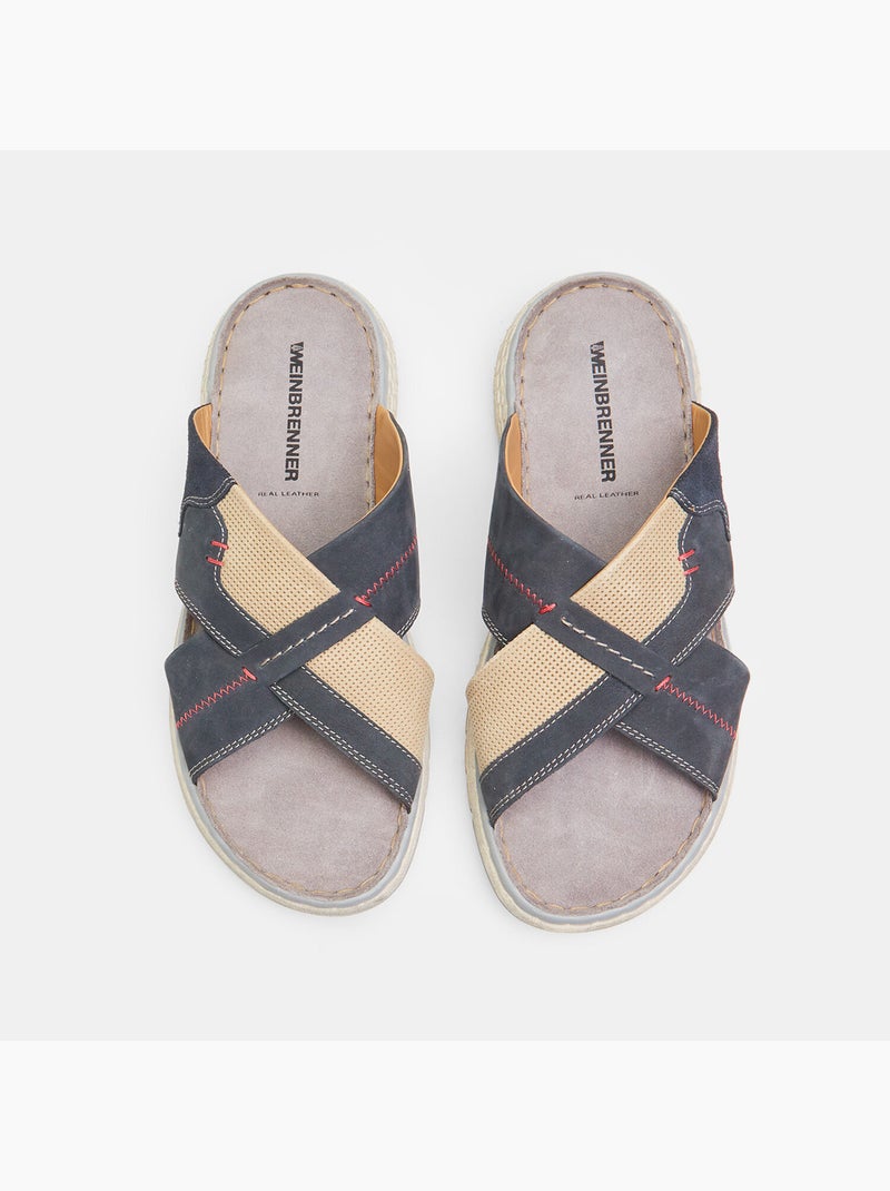 Mules Weinbrenner Bleu - Kiabi