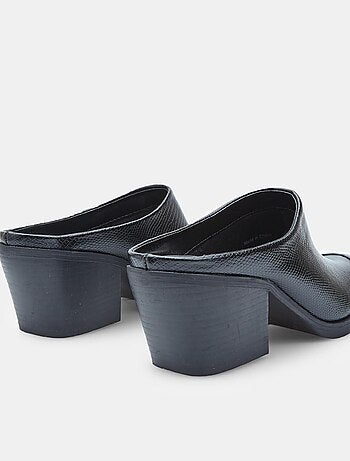 Mules Western à talons confortables BATA