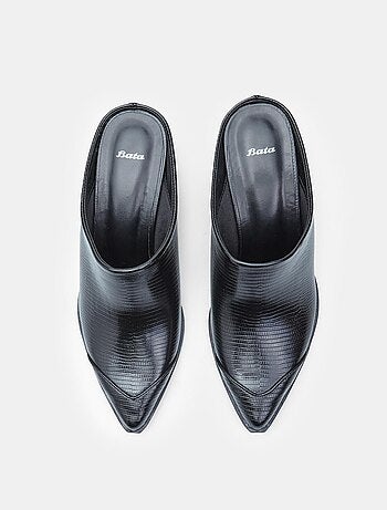 Mules Western à talons confortables BATA