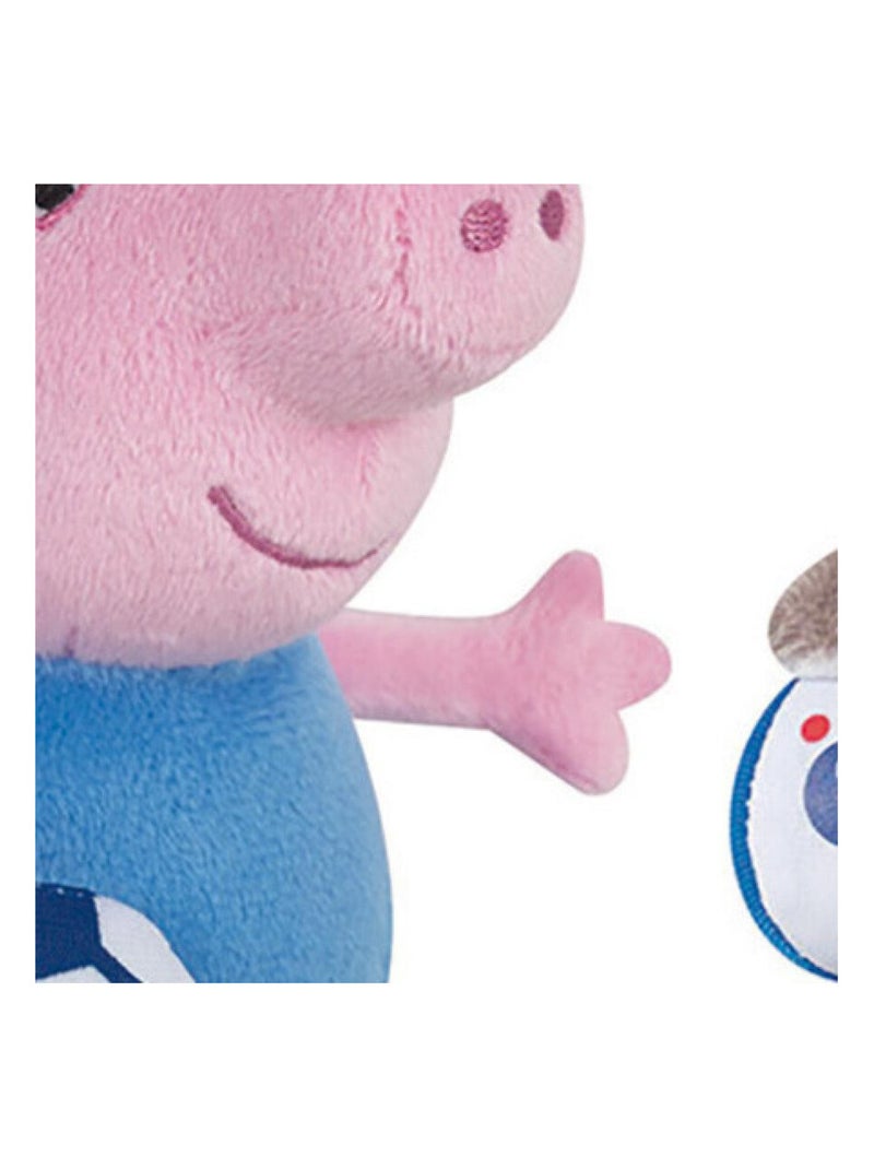 Multilicences Lot 2 Peluches Foot 17cm - Tchoupi, Georges Multicolore - Kiabi