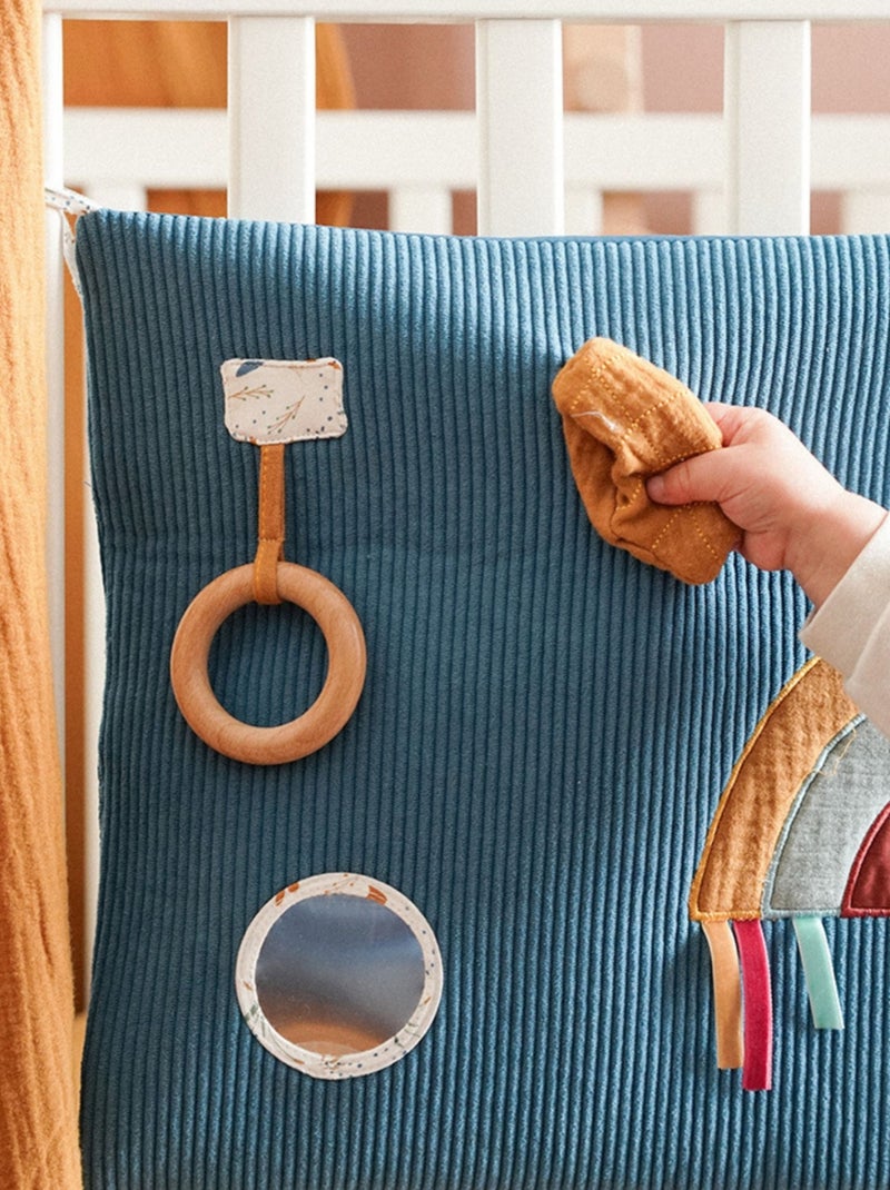 Mur d'activités pour bébé Bleu - Kiabi