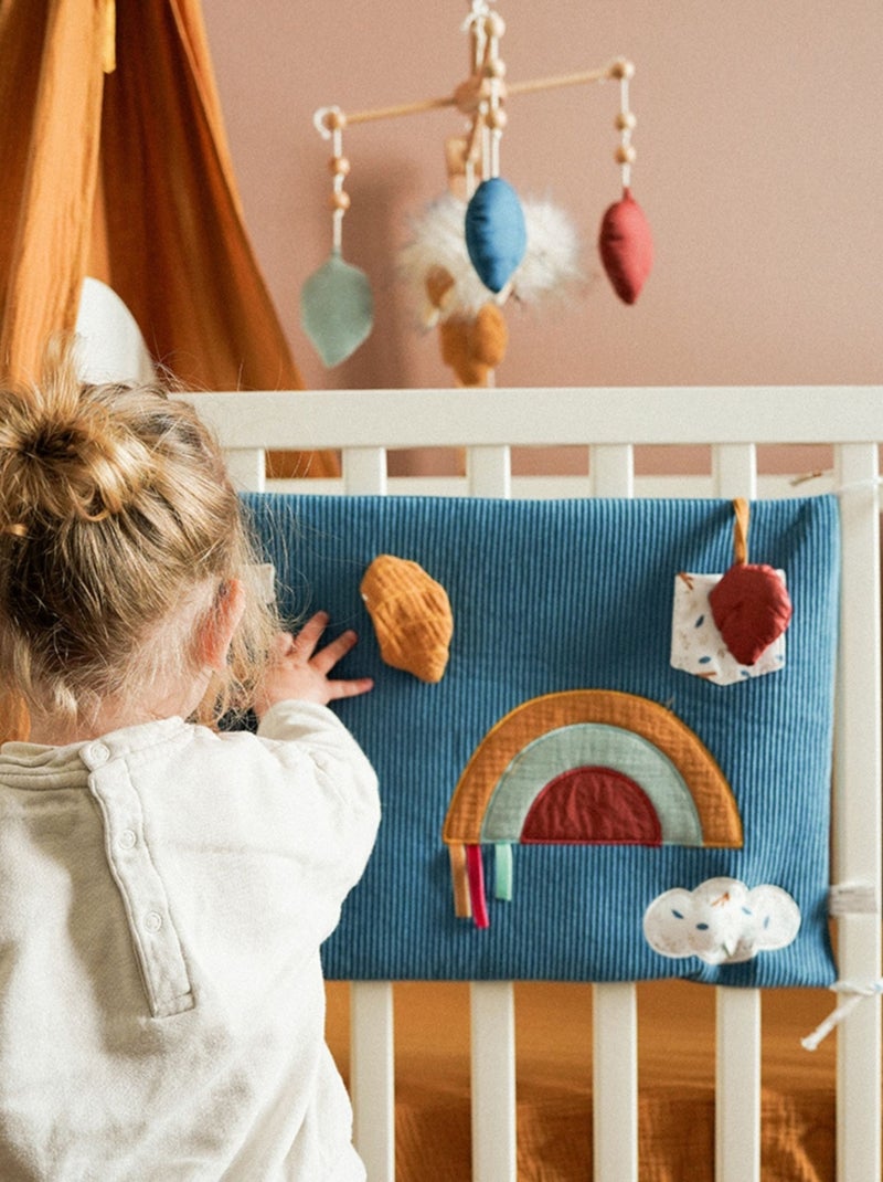Mur d'activités pour bébé Bleu - Kiabi