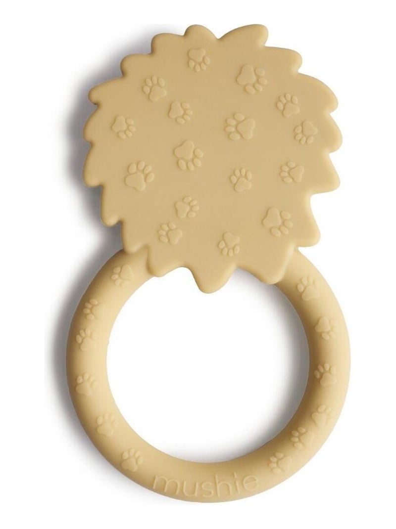 Mushie - Anneau de dentition en silicone Jaune - Kiabi