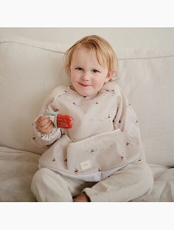 Mushie - Bavoir à manches longues