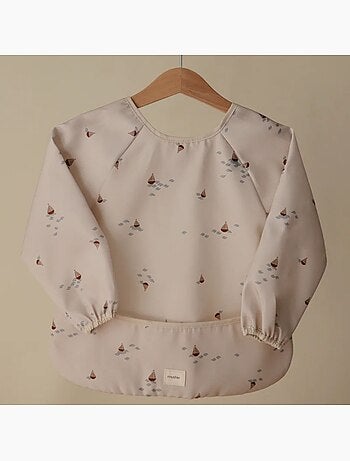 Mushie - Bavoir à manches longues