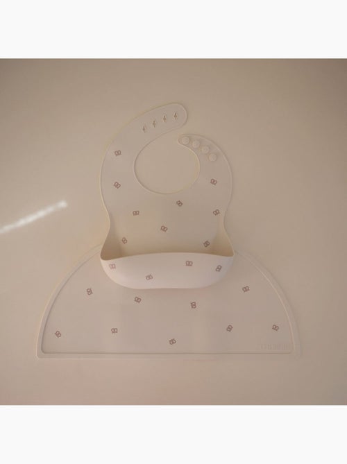 Mushie - Bavoir à poche en silicone - Kiabi