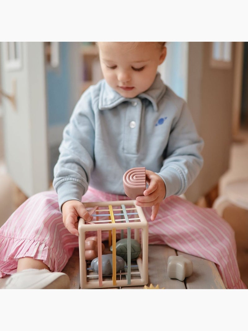Mushie - Boîte à formes Shape élastique Multicolore - Kiabi