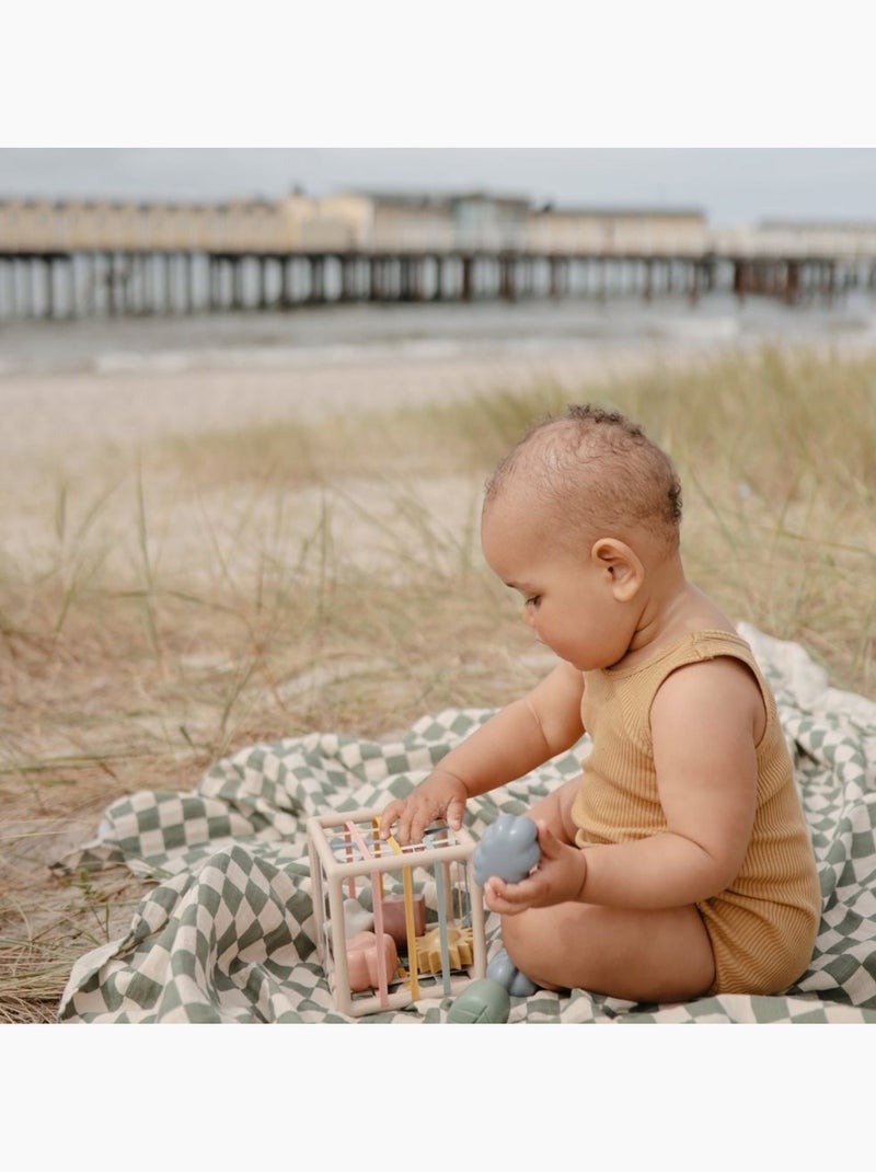 Mushie - Boîte à formes Shape élastique Multicolore - Kiabi