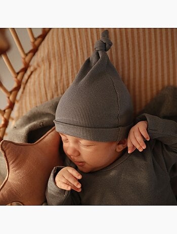 Mushie - bonnet de naissance
