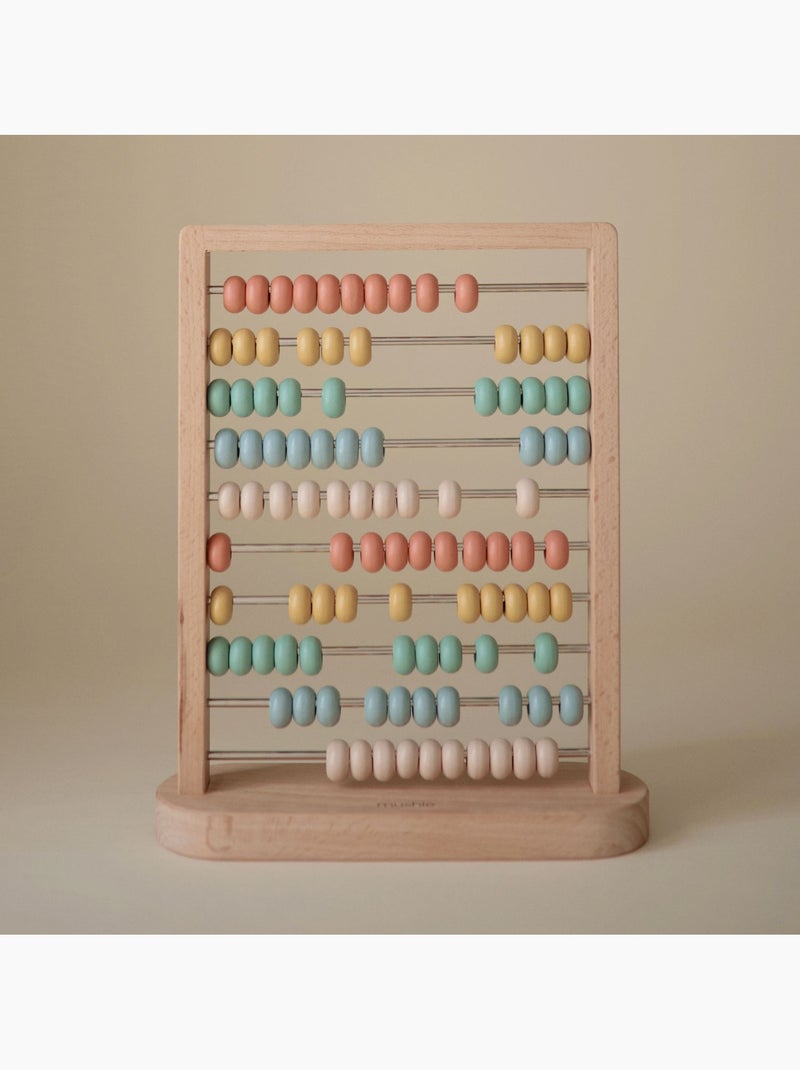 Mushie - boulier abacus Multicolore - Kiabi