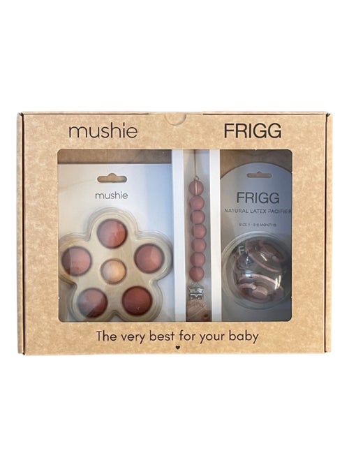 Mushie - Coffret cadeau de naissance - Kiabi