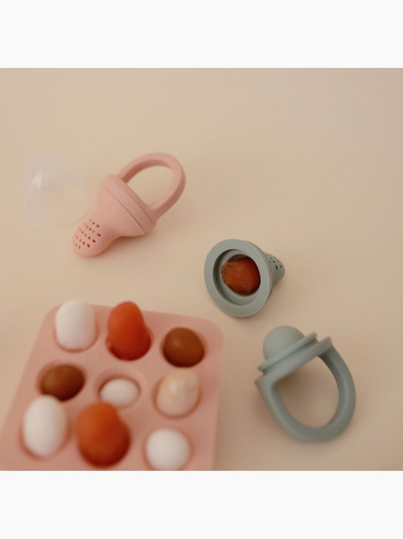 Mushie - coffret d'initiation au repas Rose - Kiabi