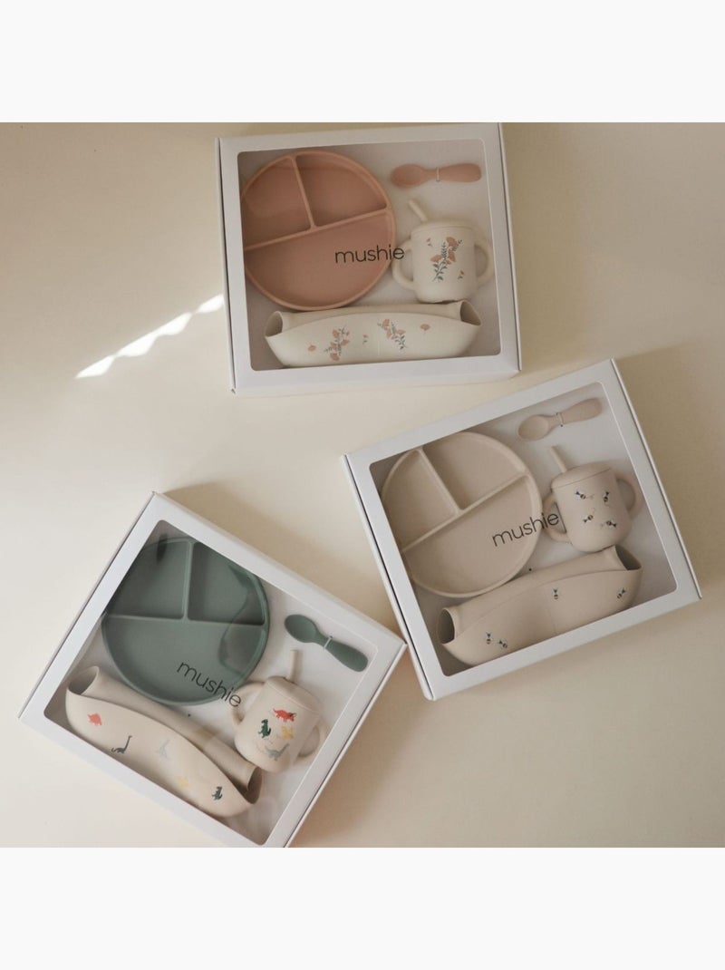 Mushie - Coffret repas Rose - Kiabi