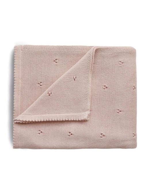 Mushie - Couverture Pointelle en coton bio - Kiabi