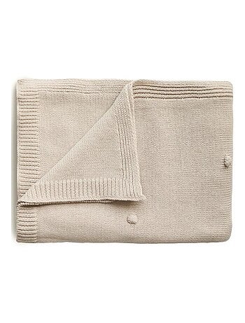 Mushie - Couverture texturée en coton bio