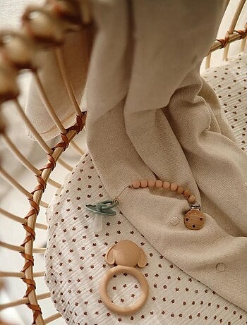 Mushie - Couverture texturée en coton bio