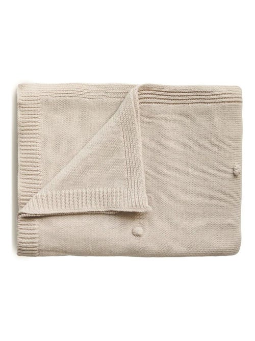 Mushie - Couverture texturée en coton bio - Kiabi
