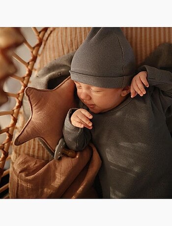 Mushie - Doudou plat étoile