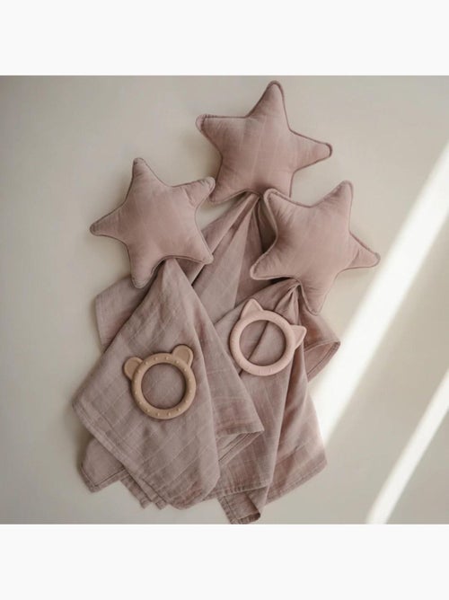 Mushie - Doudou plat étoile - Kiabi