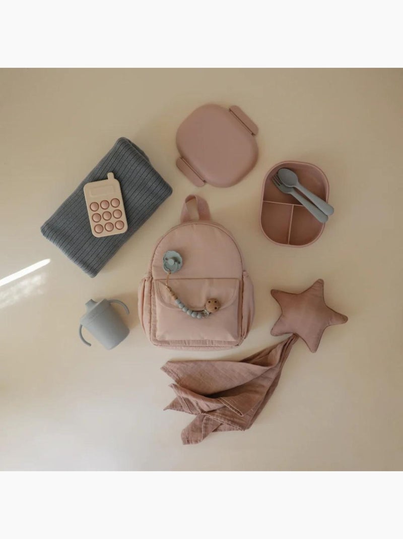 Mushie - Doudou plat étoile Beige - Kiabi