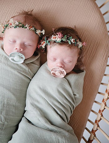 Mushie - Drap housse en mousseline de coton