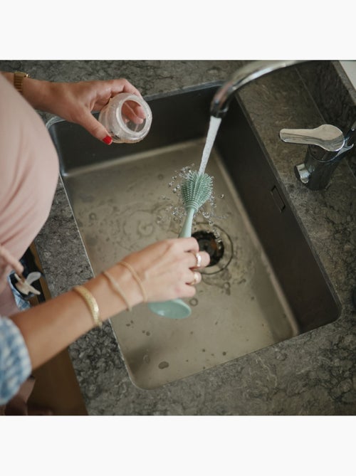 Mushie - Goupillon en silicone - Kiabi