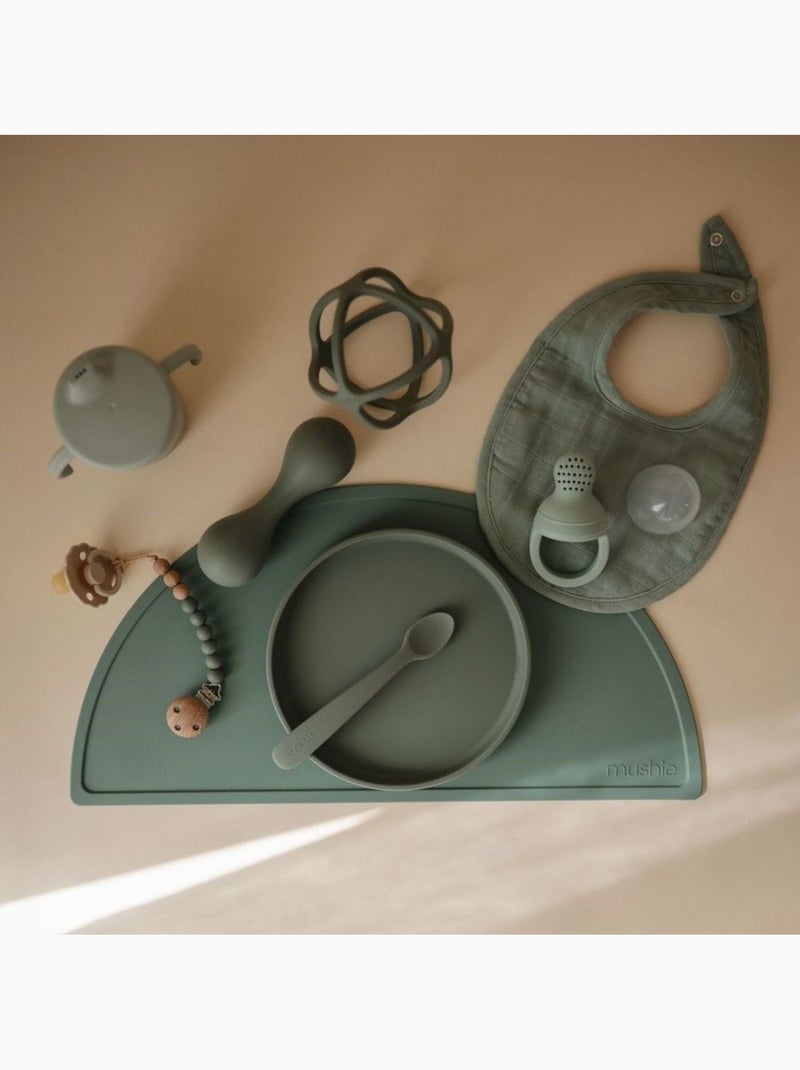 Mushie - hochet en silicone Vert - Kiabi