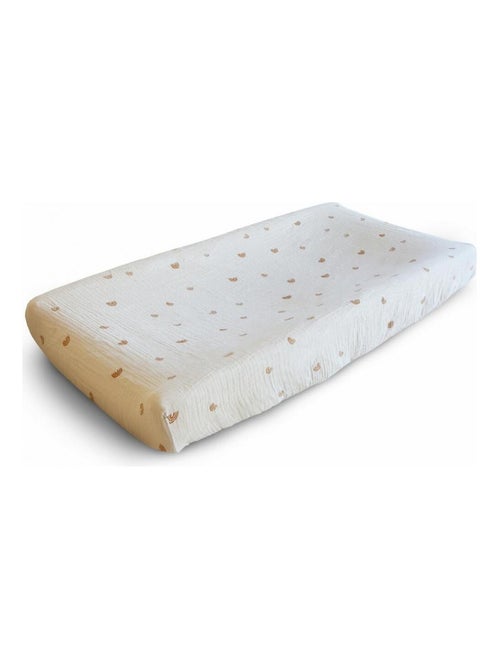 Mushie - Housse de matelas à langer en coton bio - Kiabi