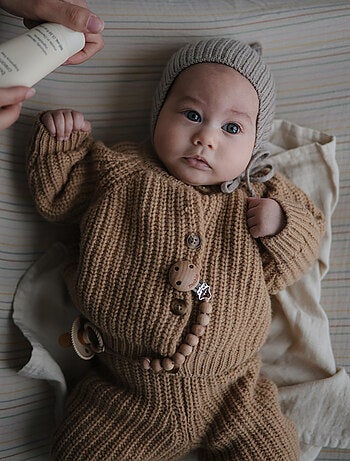 Mushie - Housse de matelas à langer en coton