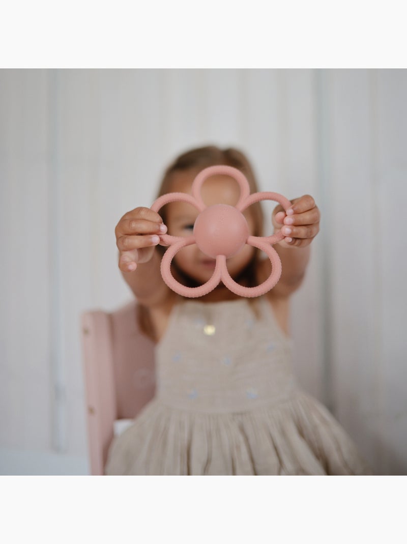 Mushie - Jouet de dentition Marguerite Rose - Kiabi