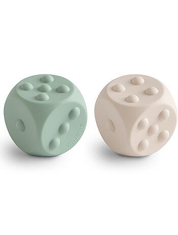 Mushie - Lot de 2 balles sensorielles