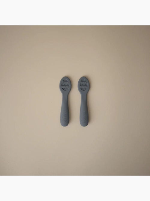 Mushie - Lot de 2 cuillères d'apprentissage - Kiabi
