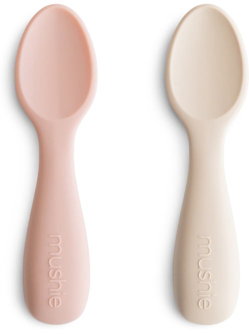 Mushie - Lot de 2 cuillères - Kiabi Mushie - Lot de 2 cuillères - Kiabi