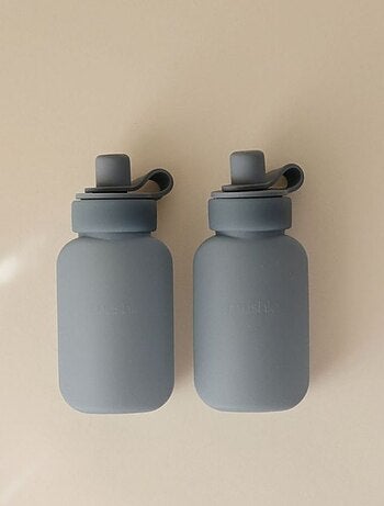 Mushie - Lot de 2 gourdes alimentaires